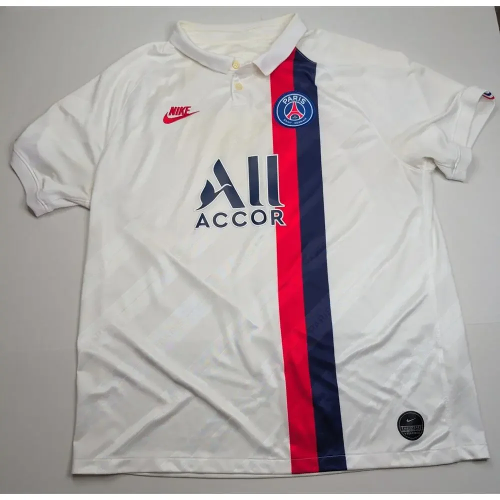 NIKE PSG 2019/2020 THIRD FOOTBALL SHIRT JERSEY Paris Saint Germain SIZE XL ADULT